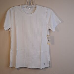 EleVen by Venus Williams Women's Love to Love Rib Tee Medium